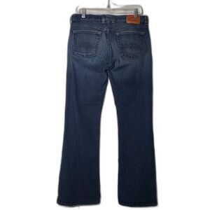 LUCKY BRAND Sweet n Low Distressed Denim Blue Boot Cut Jeans Womens Size 8/29